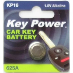 Key Power Car Key Fob Battery KP16 625A 1.5V Alkaline Cell Watch